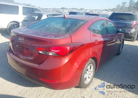 2015 Hyundai Elantra Se/Sport/Limited z USA, uszkodzony, nr VIN 5NPDH4AE3FH587723